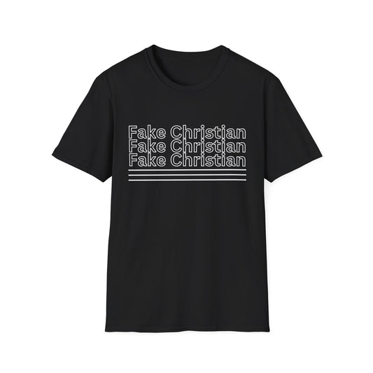 Fake Christian Unisex Softstyle T-Shirt