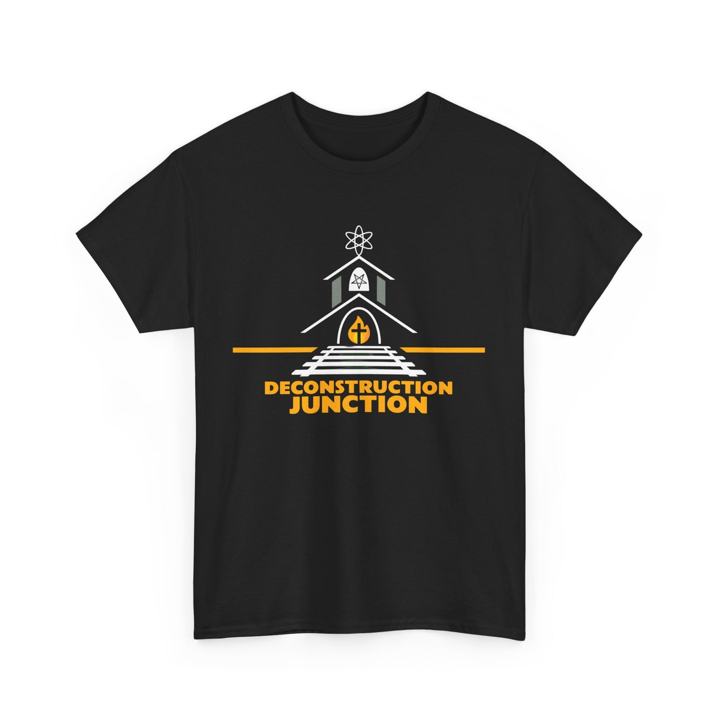 Deconstruction Junction Logo Unisex Heavy Cotton Tee