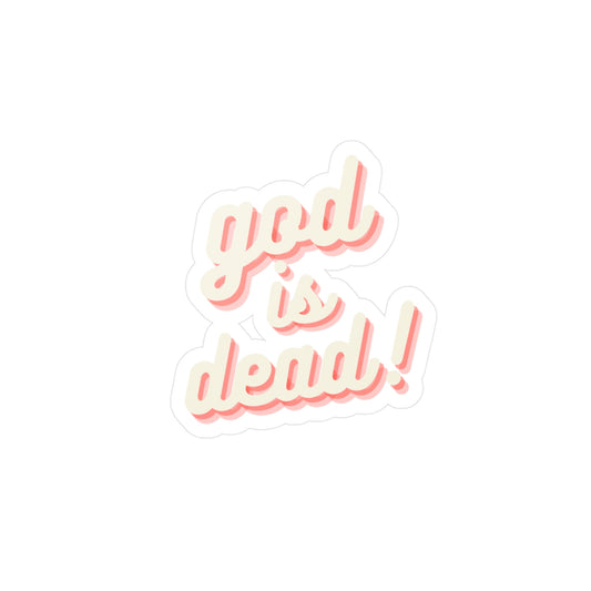 Declaration Decal