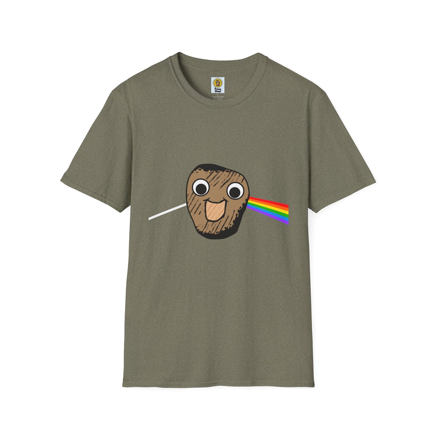 Doug side of the Moon Unisex T-Shirt - Fun & Whimsical Graphic Tee