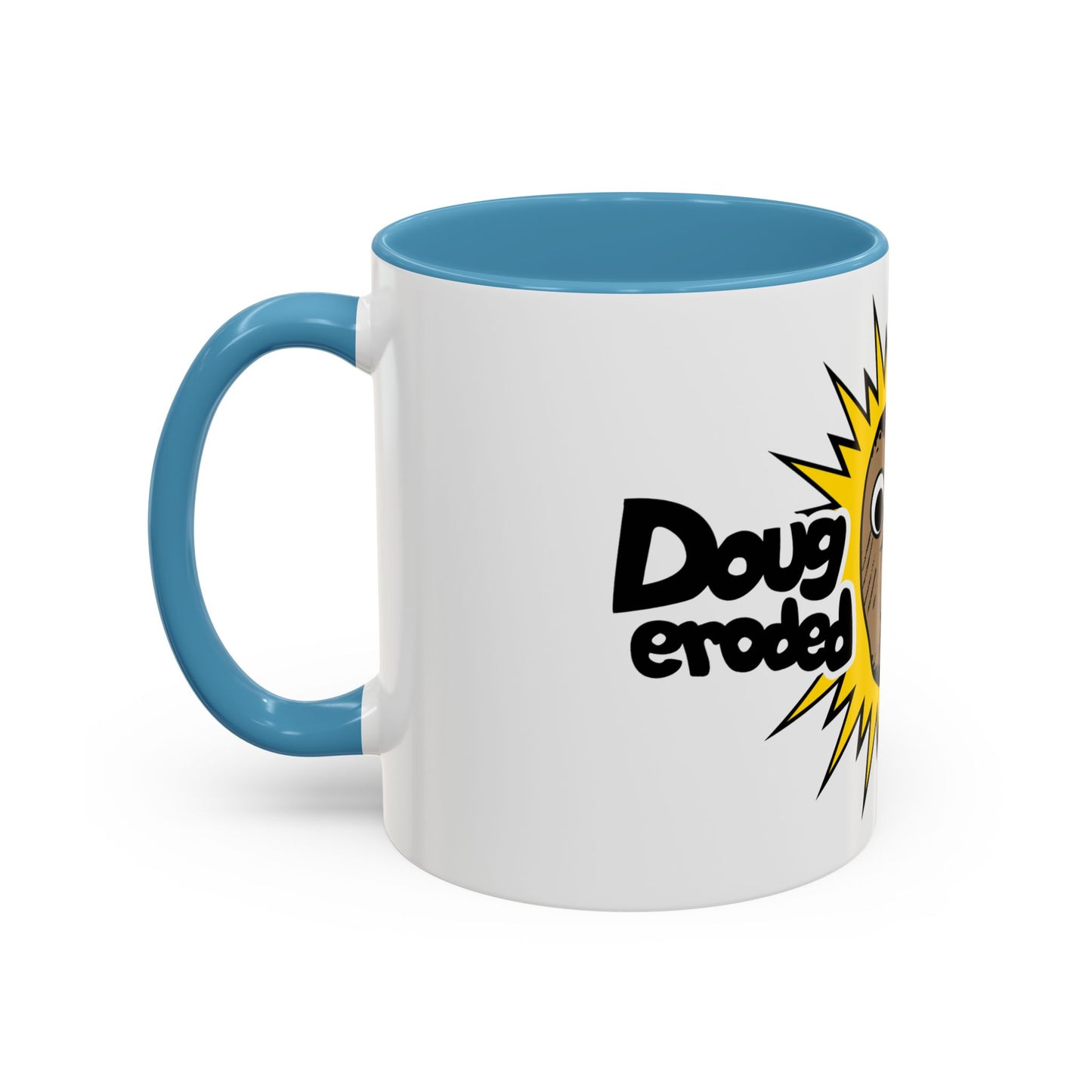 Doug Eroded Mug (by Jason AKA Hyperlb) Accent Coffee Mug (11, 15oz)