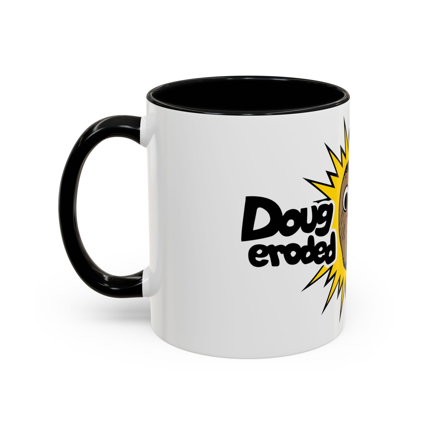 Doug Eroded Mug (by Jason AKA Hyperlb) Accent Coffee Mug (11, 15oz)