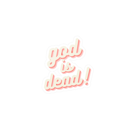 Declaration Decal