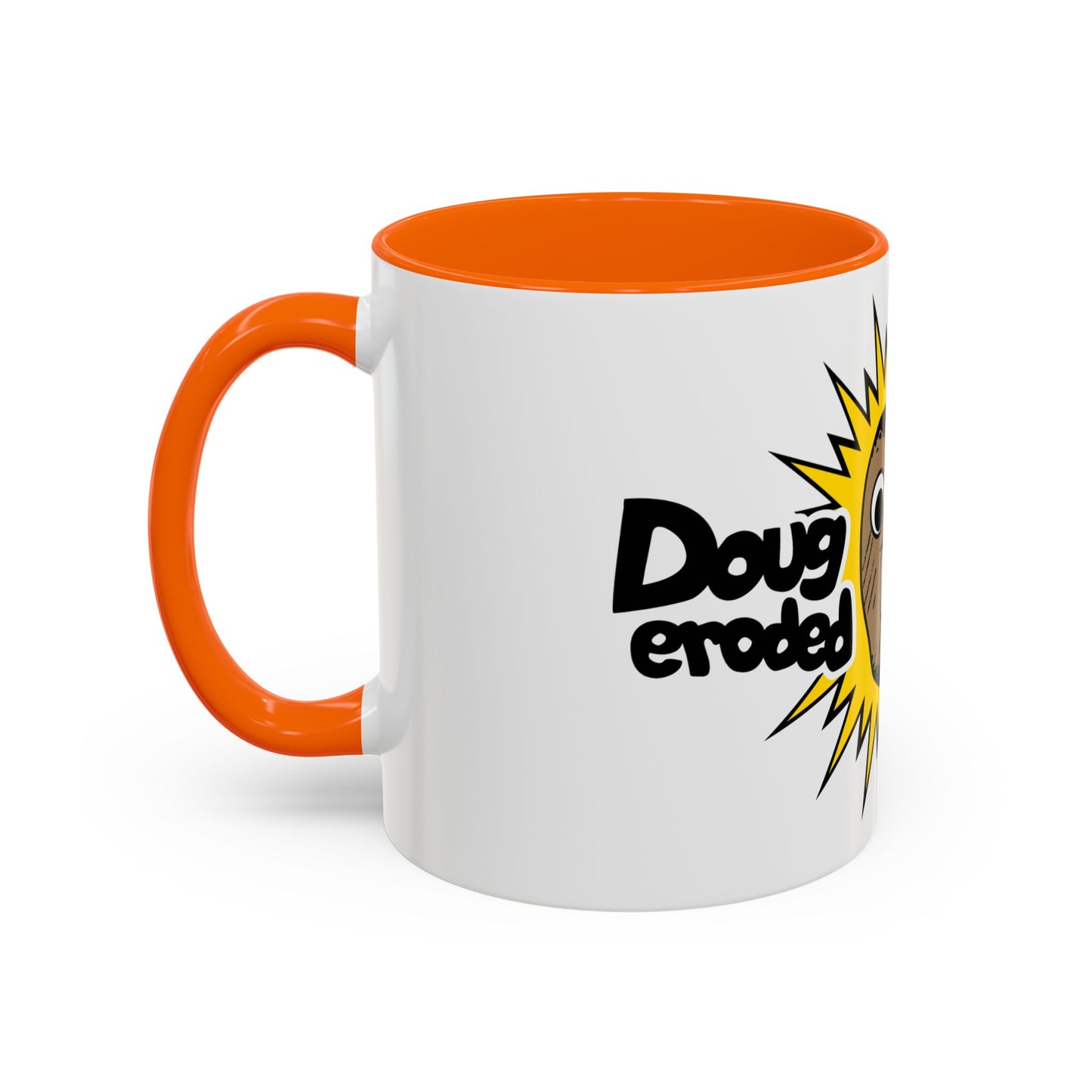 Doug Eroded Mug (by Jason AKA Hyperlb) Accent Coffee Mug (11, 15oz)