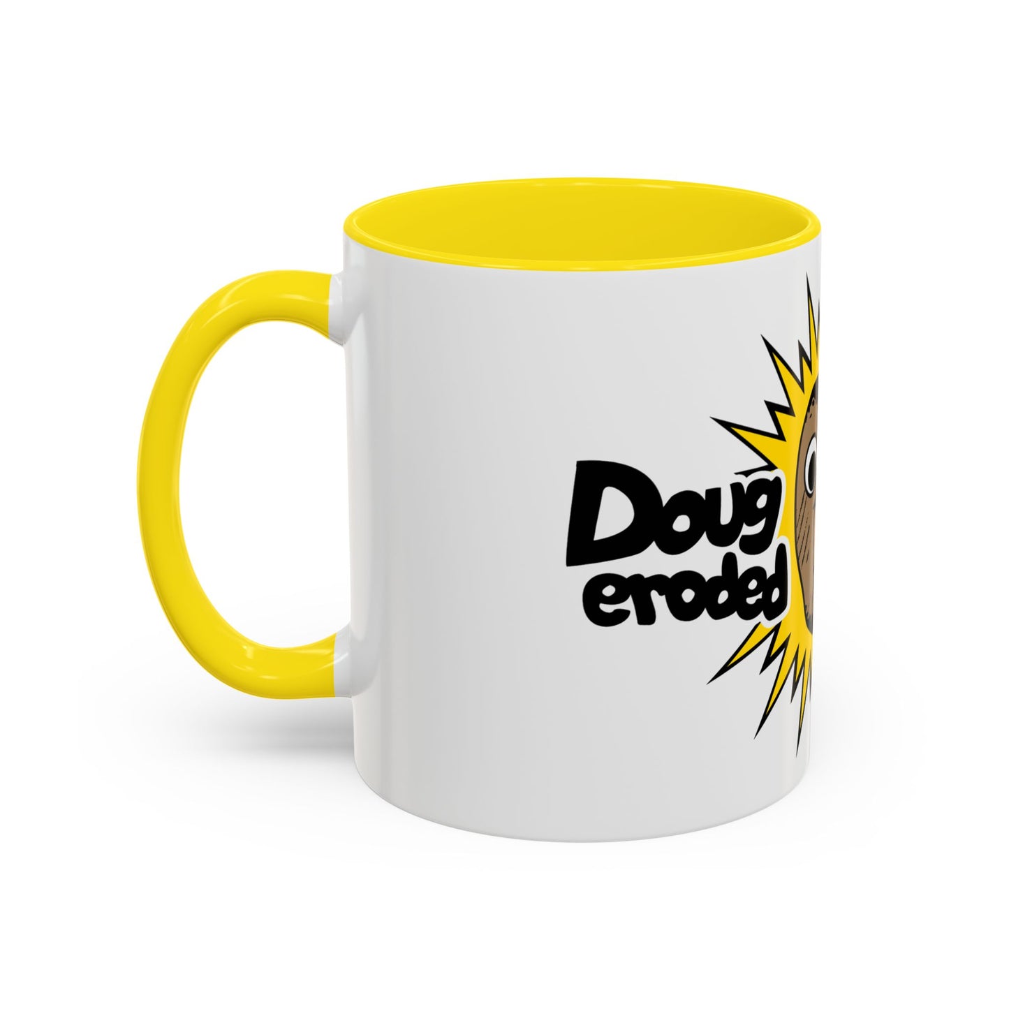 Doug Eroded Mug (by Jason AKA Hyperlb) Accent Coffee Mug (11, 15oz)