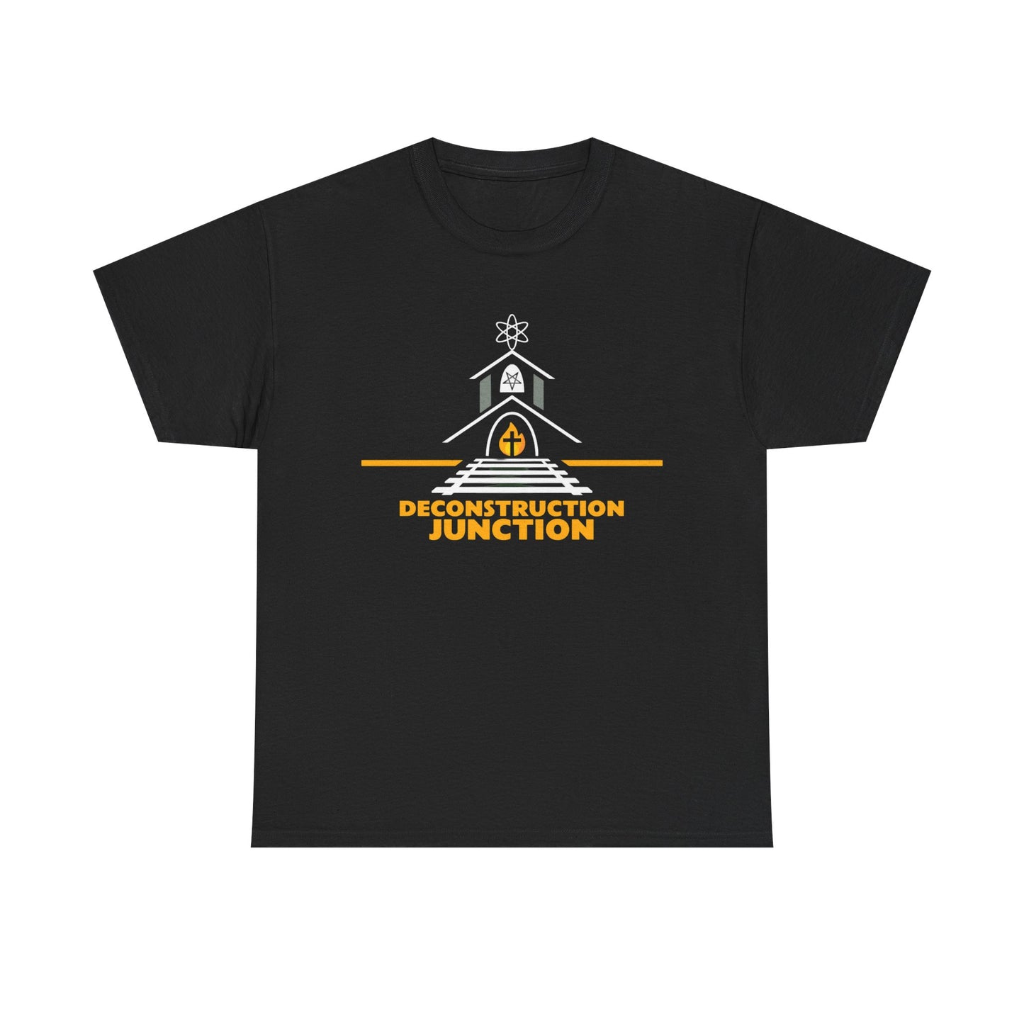 Deconstruction Junction Logo Unisex Heavy Cotton Tee